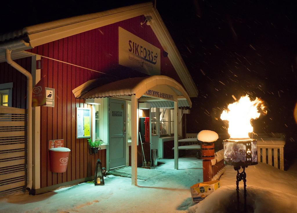 Sikfors Konferens&Fritidsby Hotel Vargbacken Bagian luar foto