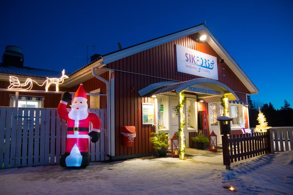 Sikfors Konferens&Fritidsby Hotel Vargbacken Bagian luar foto