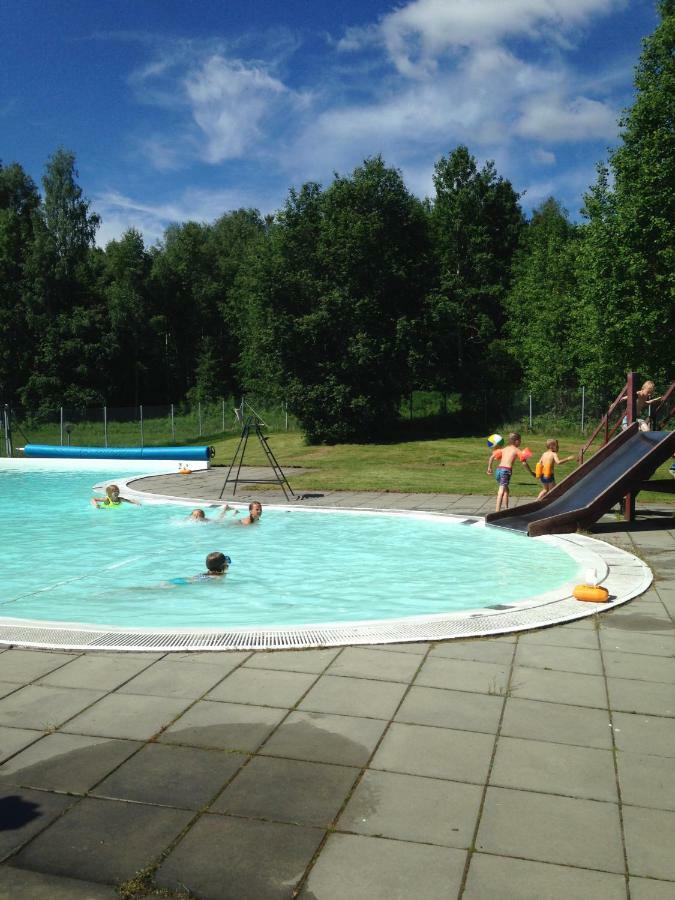 Sikfors Konferens&Fritidsby Hotel Vargbacken Bagian luar foto